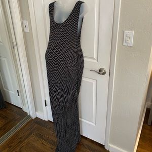 Maternity maxi dress